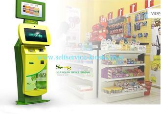 22 Inch Led Monitor Multimedia Self Check In Kiosk For Internet / Information Access