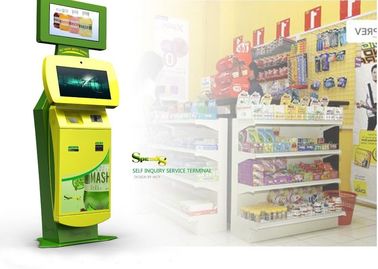 22 Inch Led Monitor Multimedia Self Check In Kiosk For Internet / Information Access